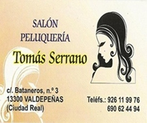 LOGO PELUQUERIA TOMAS SERRANO