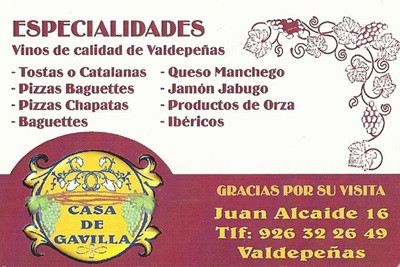 LOGO CASA DE GAVILLA