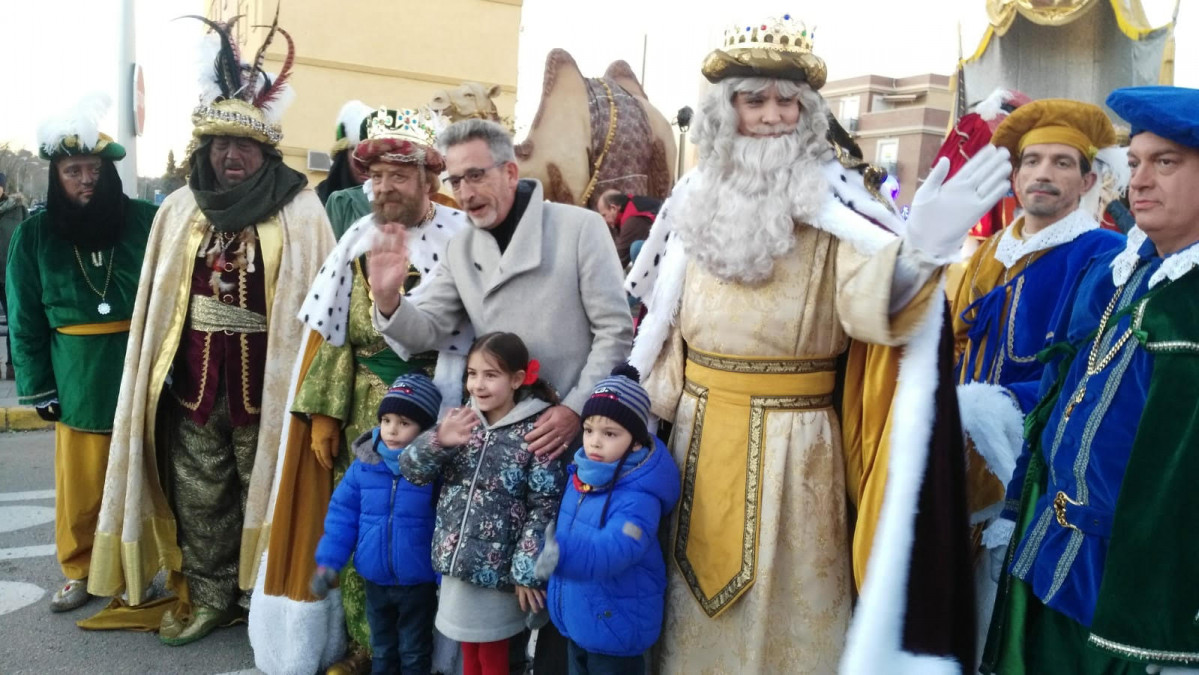 Alcalde y reyes magos
