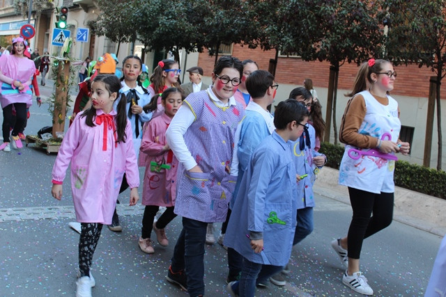 DESFILE CARNAVAL COLEGIOS 66