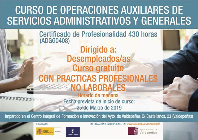 CARTEL CURSO ADMINISTRATIVO