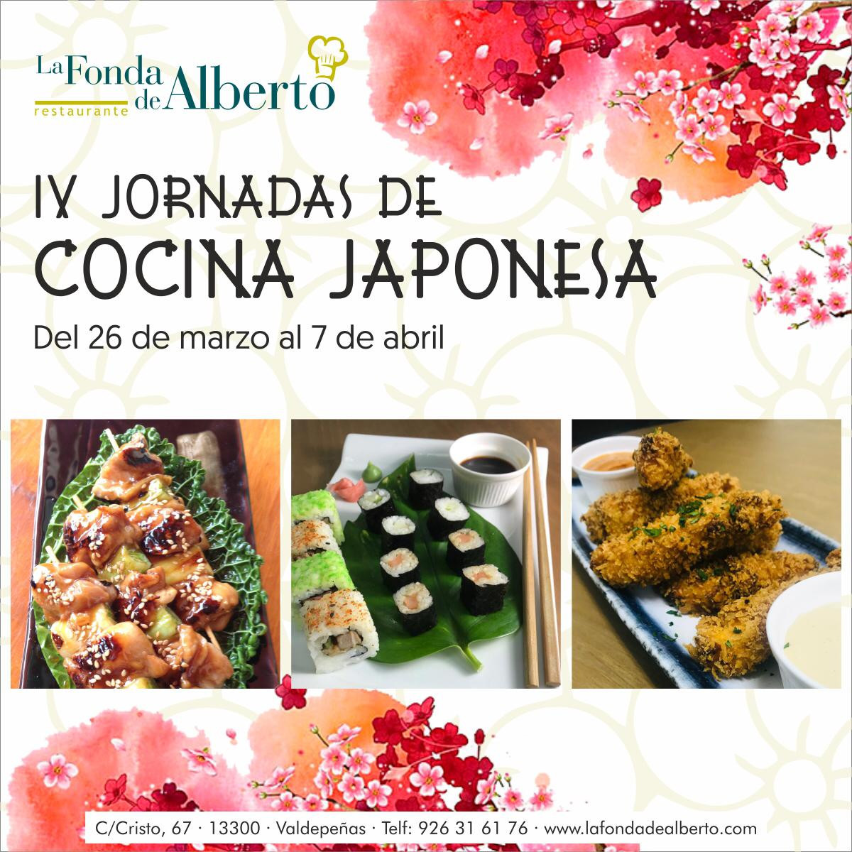 LOGO LA FONDA DE ALBERTO JORNADAS COCINA JAPONESA 2