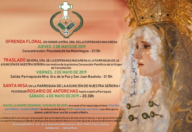 CARTEL ROSARIO DE ANTORCHAS 2019