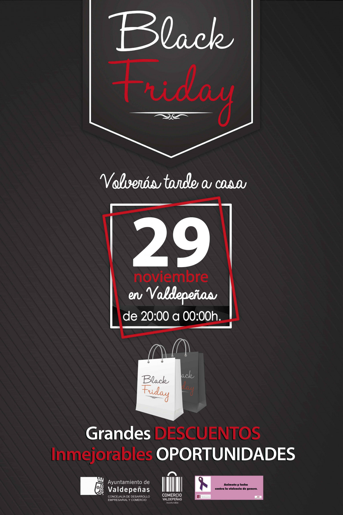 LOGO AYUNTAMIENTO VALDEPEu00d1AS BLACK FRIDAY 2019