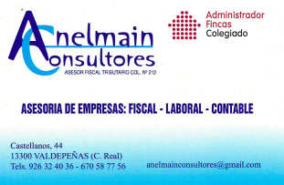 LOGO ANELMAIN TARJETA