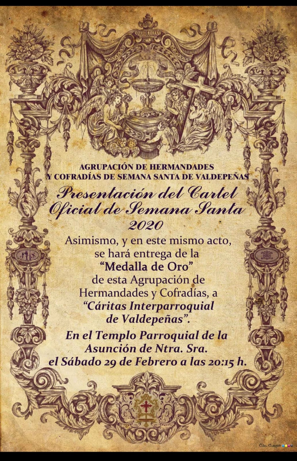 Cartel semana
