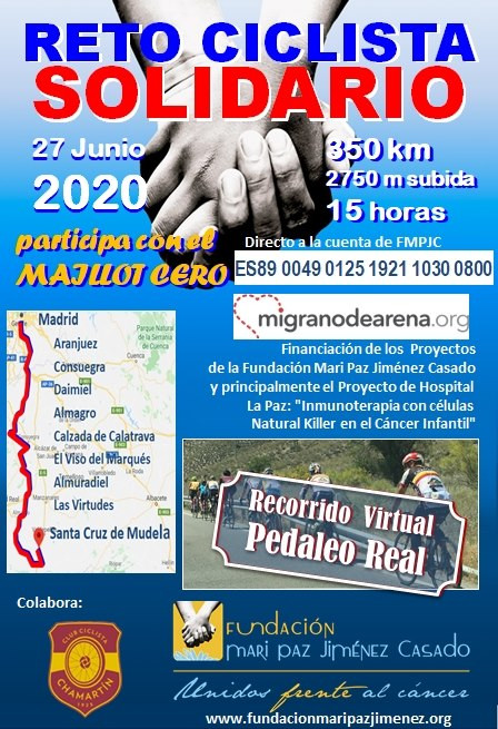 Reto ciclista solidario