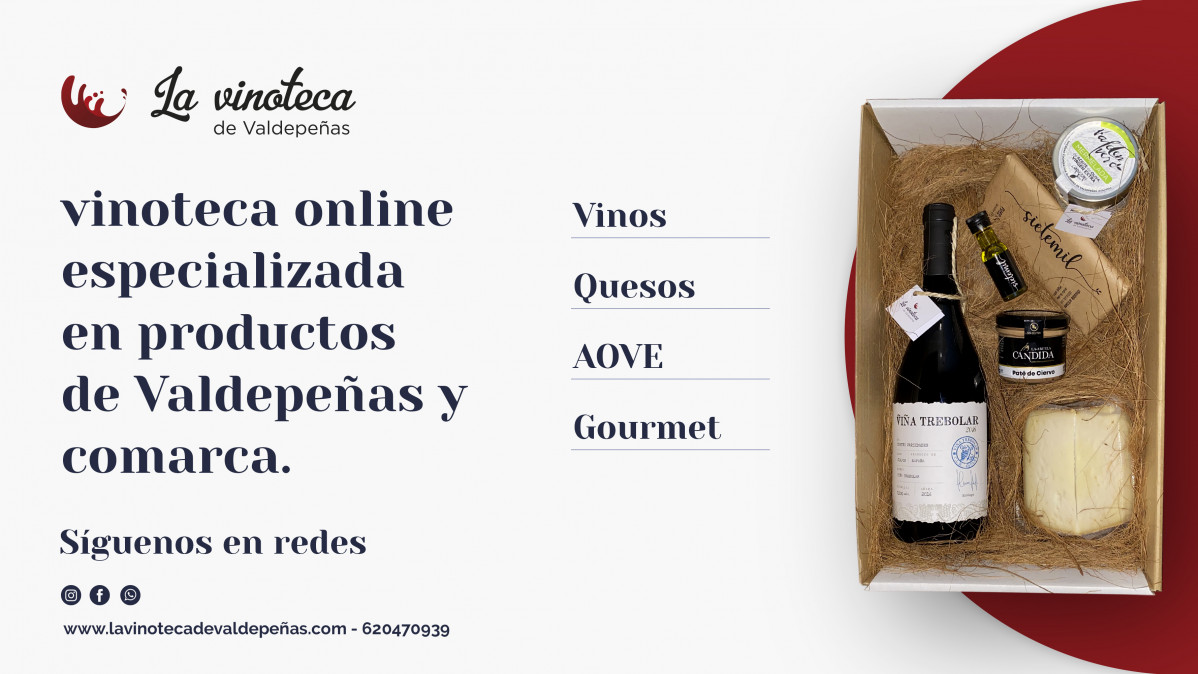 LOGO LA VINOTECA DE VALDEPEu00d1AS