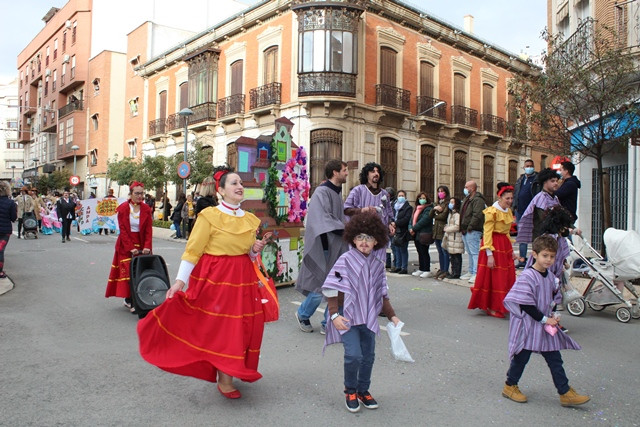 DESFILE CARNAVAL COLEGIOS 50