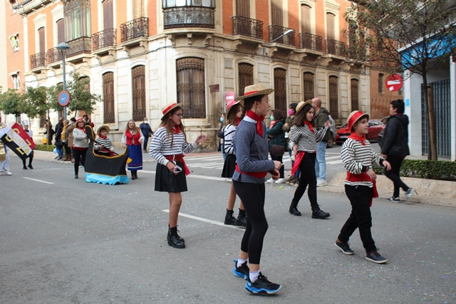 DESFILE CARNAVAL COLEGIOS 60