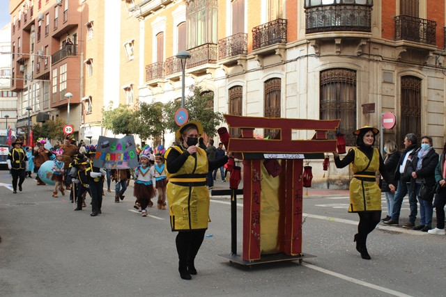 DESFILE CARNAVAL COLEGIOS 72