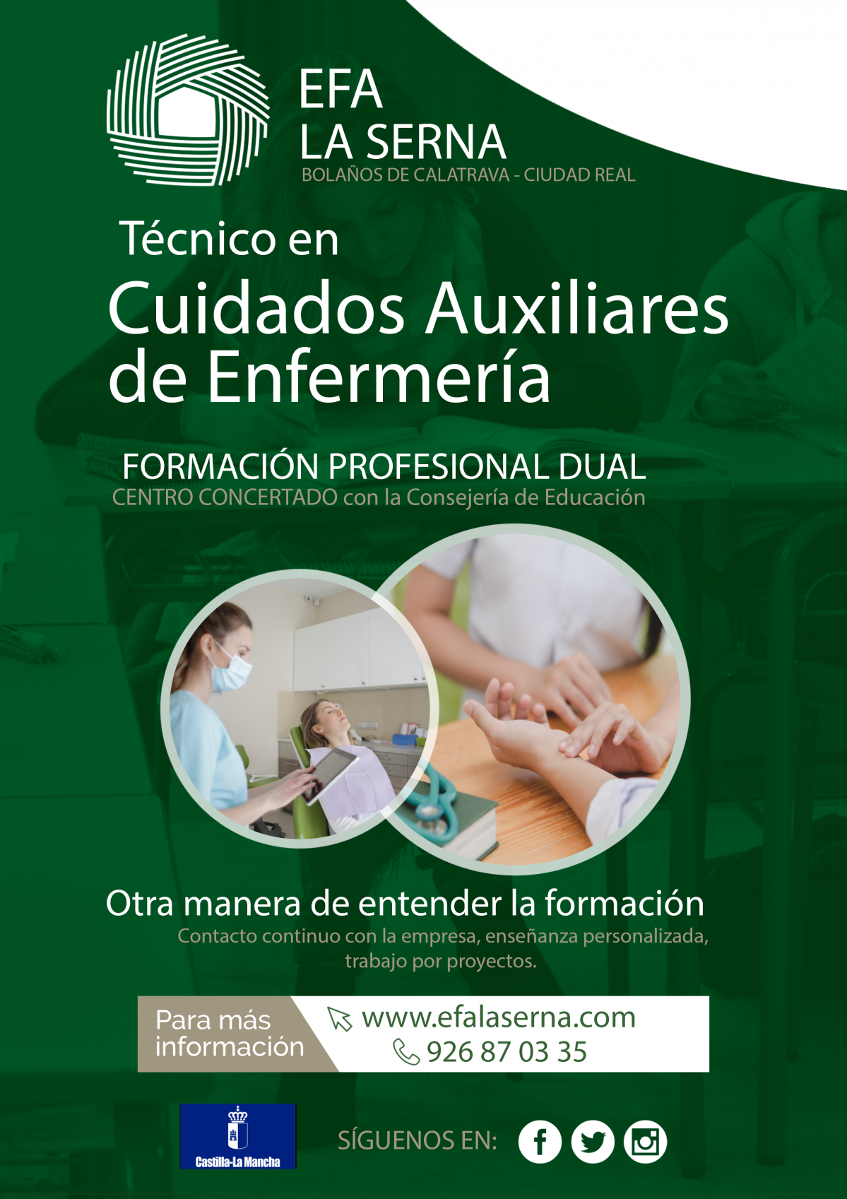 Te gustaría trabajar como auxiliar de enfermería?