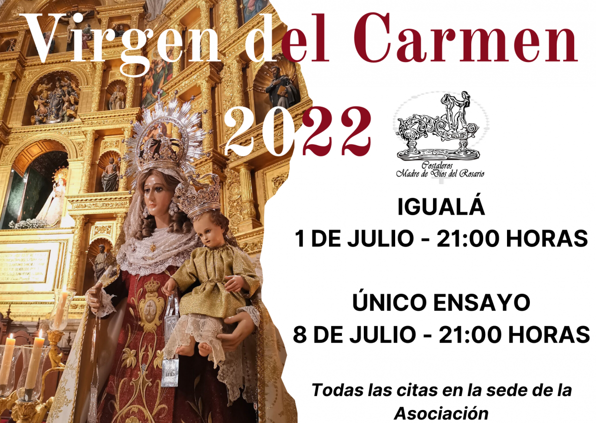 Ensayo Virgen del Carmen