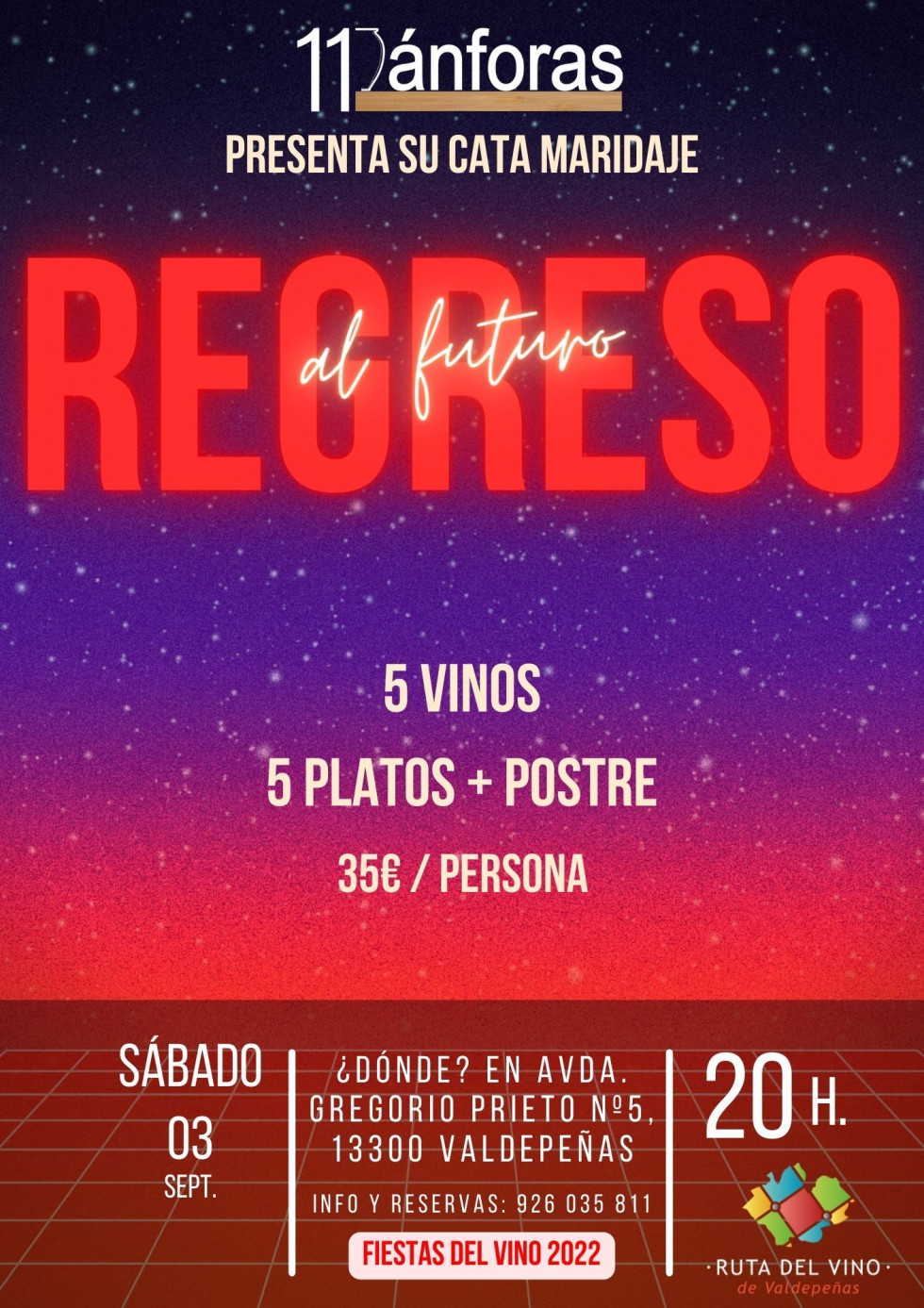 CATA REGRESO AL FUTURO