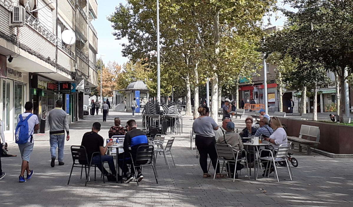 Terraza de bar