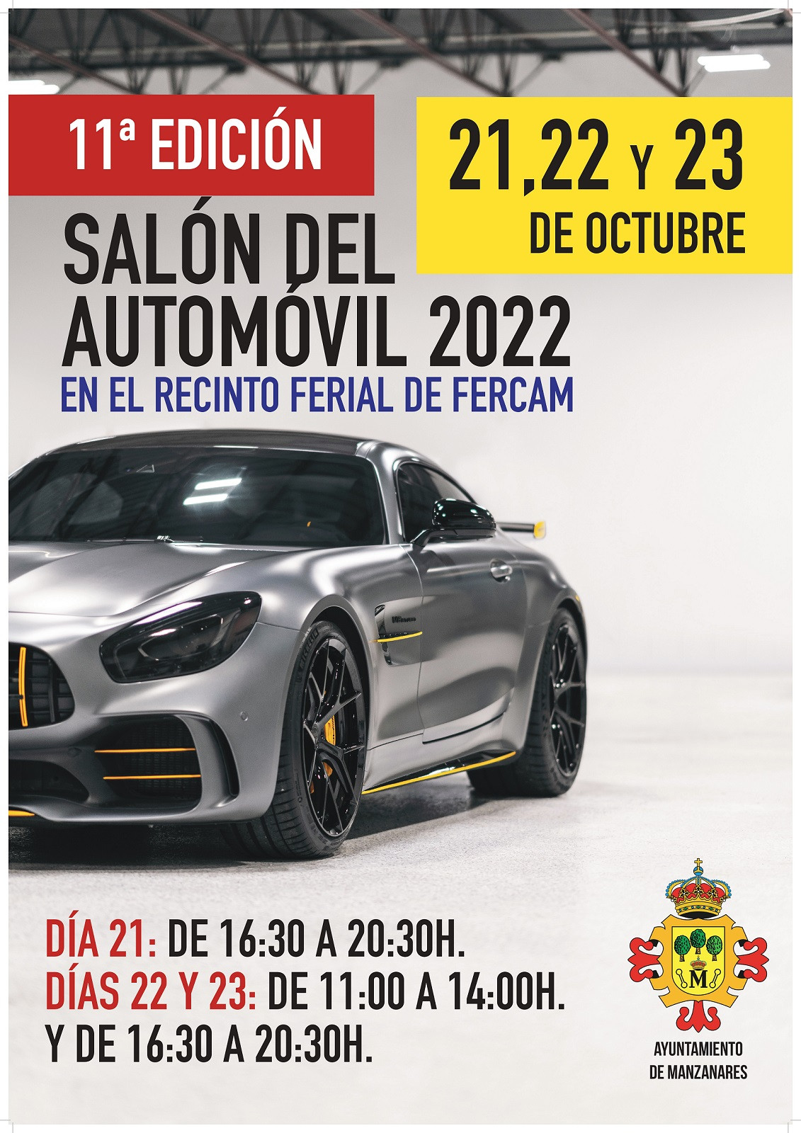 Cartel del salu00f3n del automu00f3vil