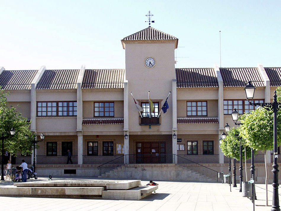 Plaza de la Constituciu00f3n de Santa Cruz de Mudela