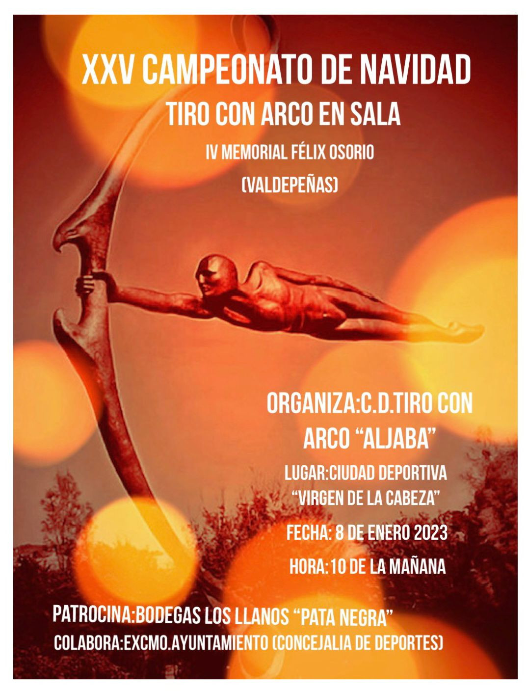 XXV CAMPEONATO DE NAVIDAD TIRO CON ARCO EN SALA