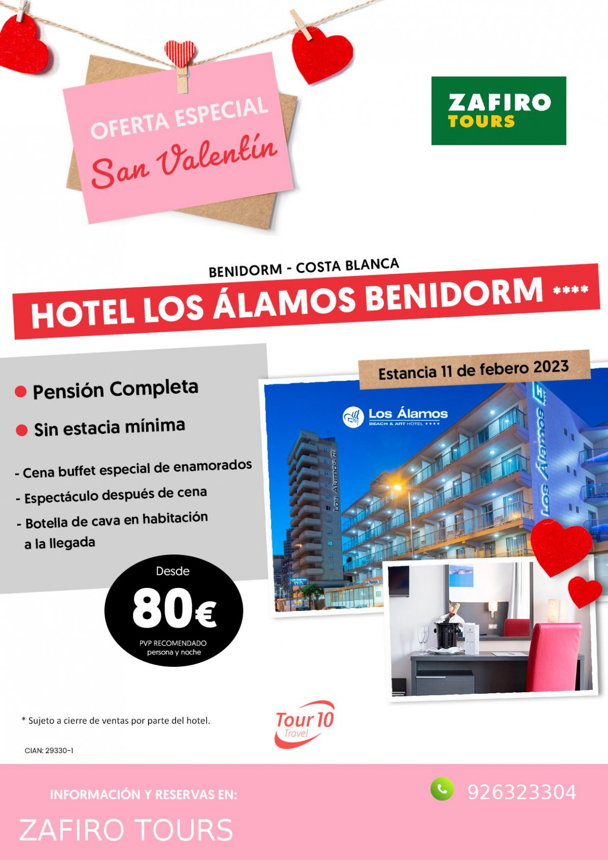 LOS ALAMOS BENIDORM TOUR DIEZ