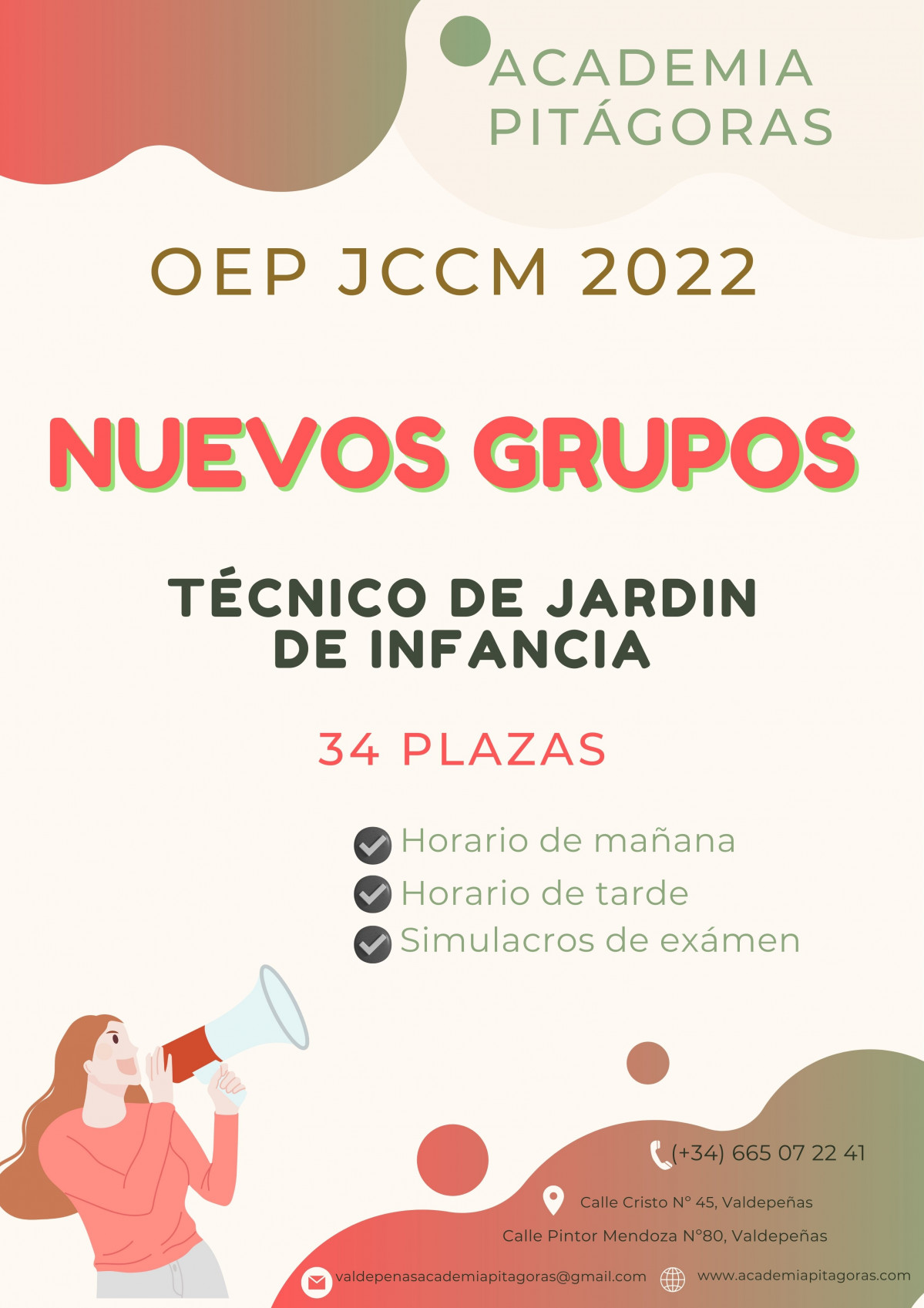 Cartel T.Jardin Infancia OEP JCCM 2022