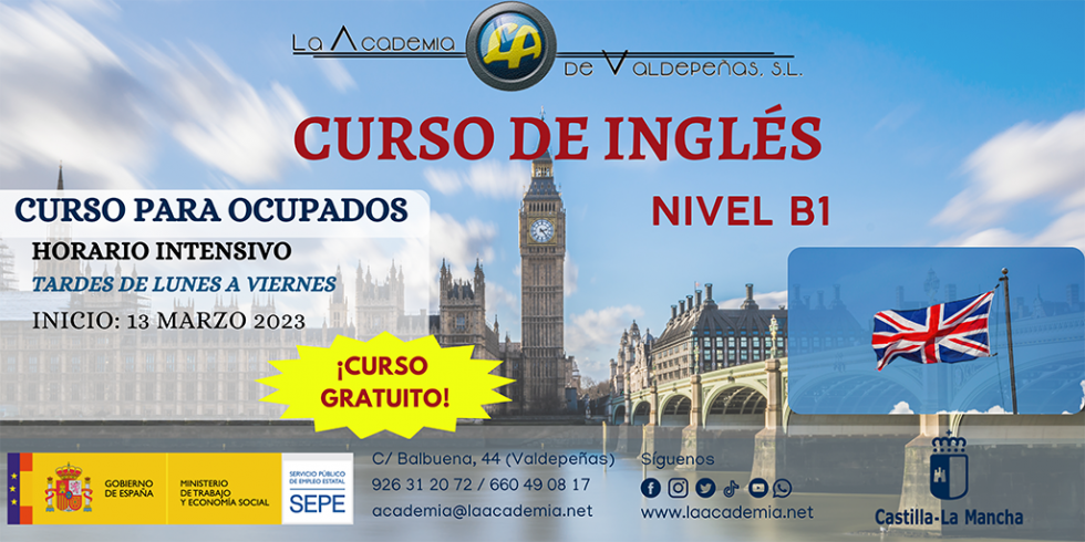 Banner curso inglés P