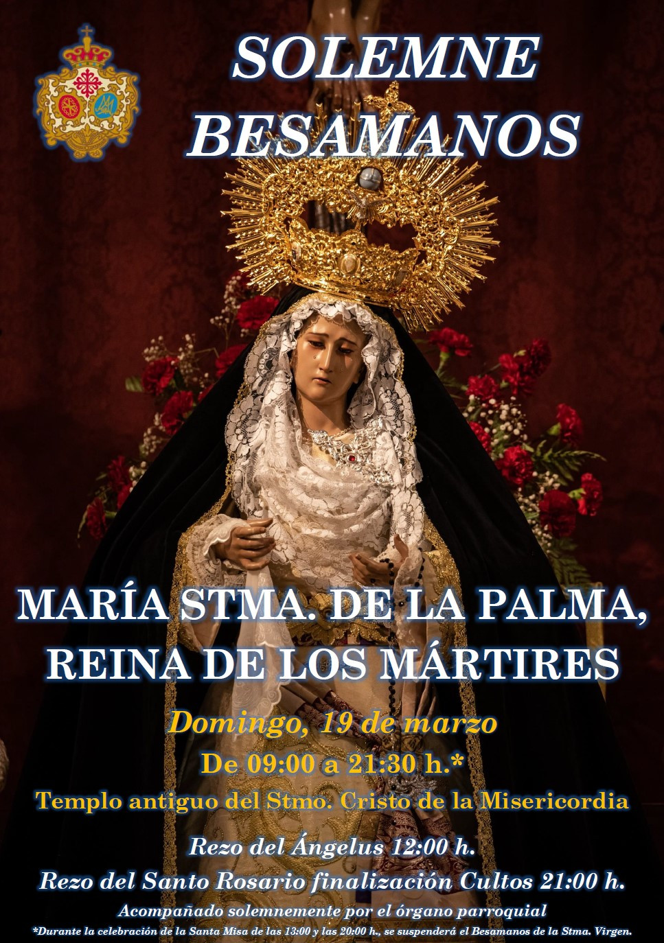 Cartel Besamanos Palma 2023
