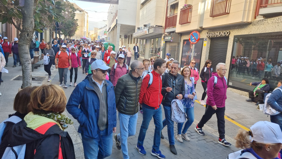 7000 pasos x