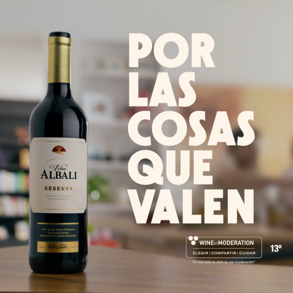Campaña Viña Albali  Por las cosas que valen