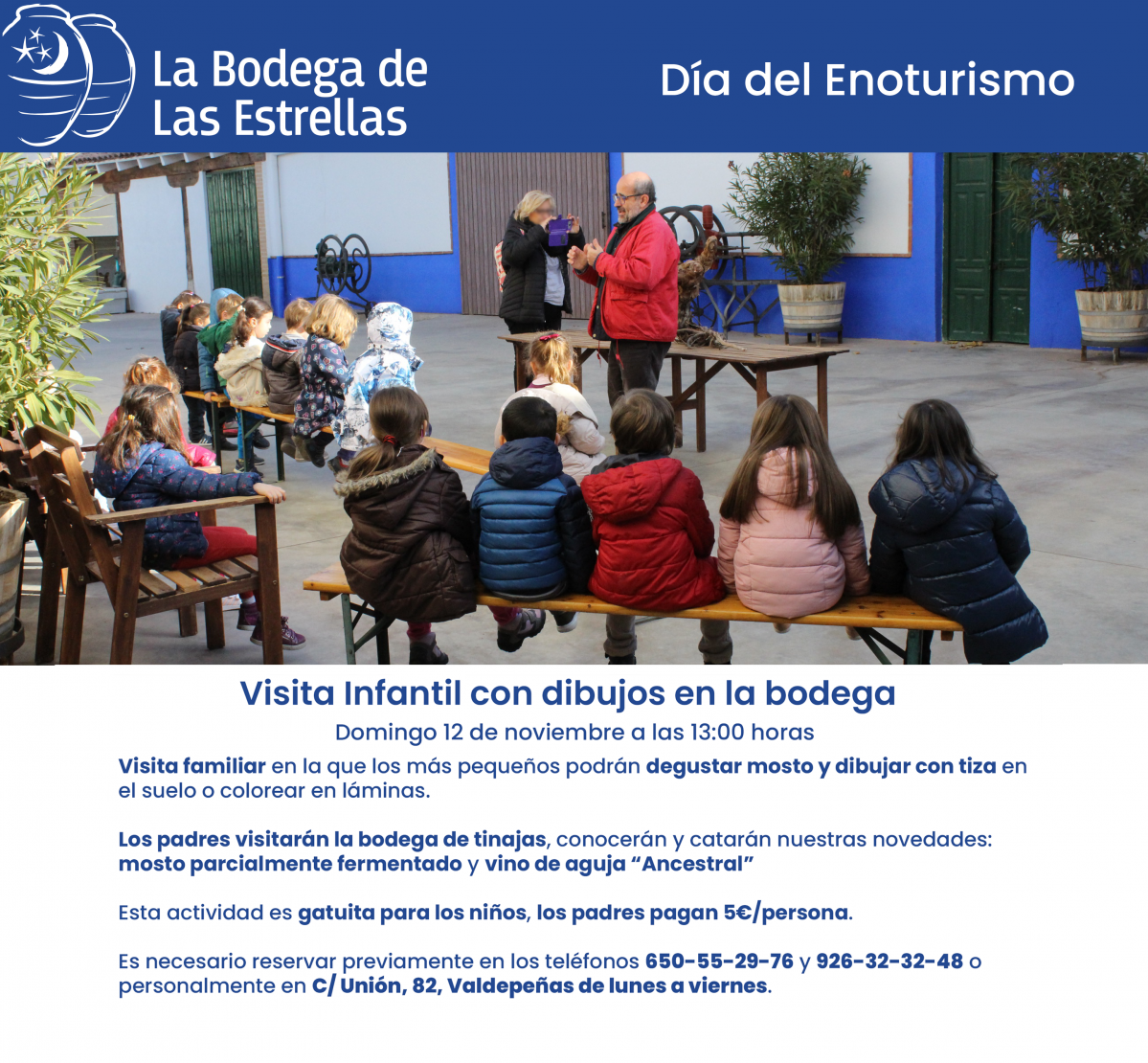VisitaInfantilDiaEnoturismo