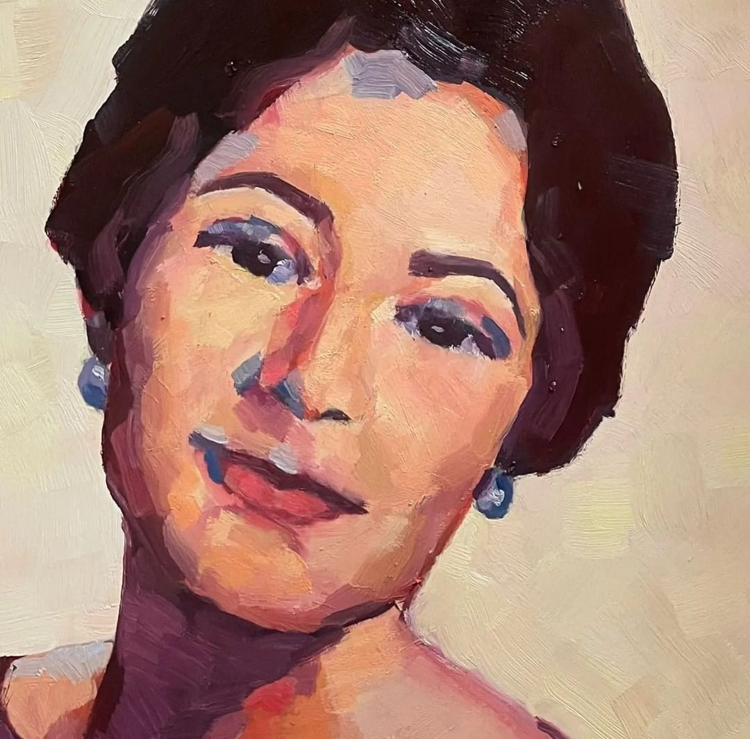 Retrato de la madre de Teresa Su00e1nchez