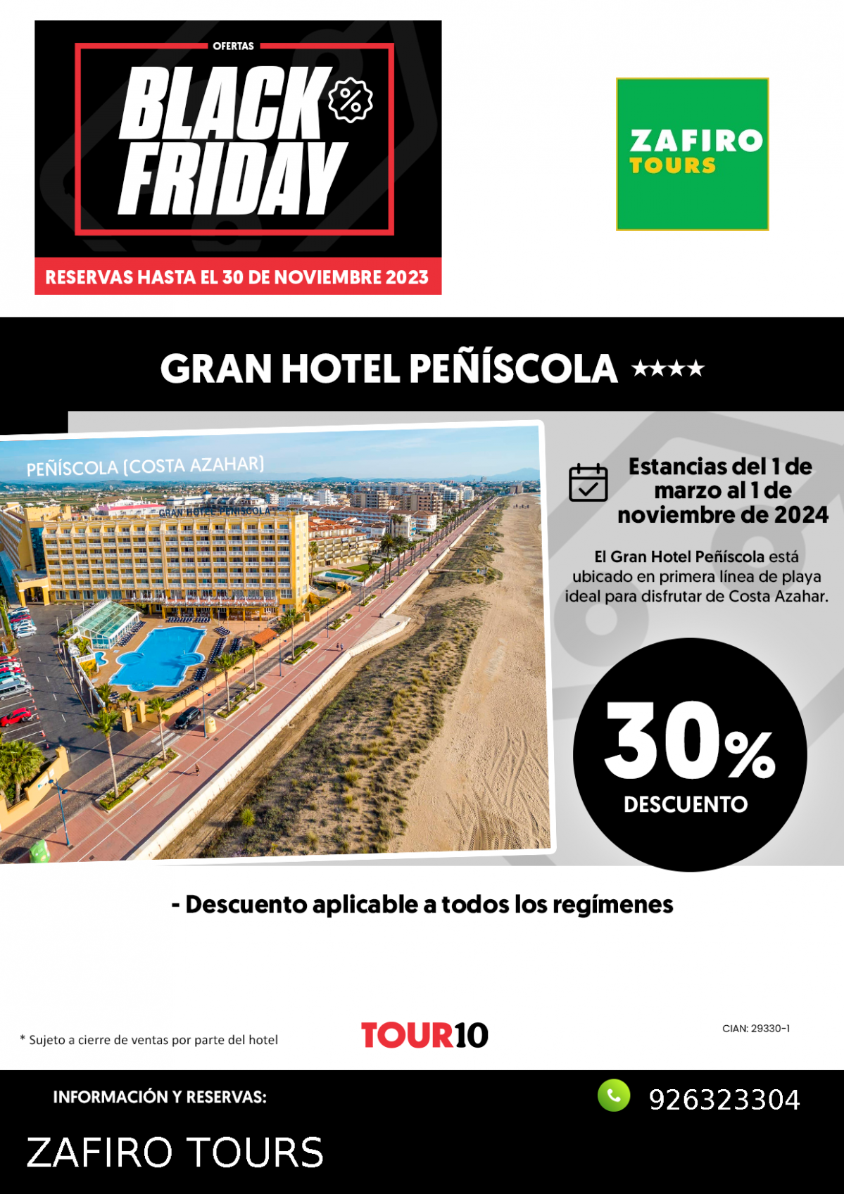 GRAN HOTEL PEu00d1ISCOLA TOUR 10