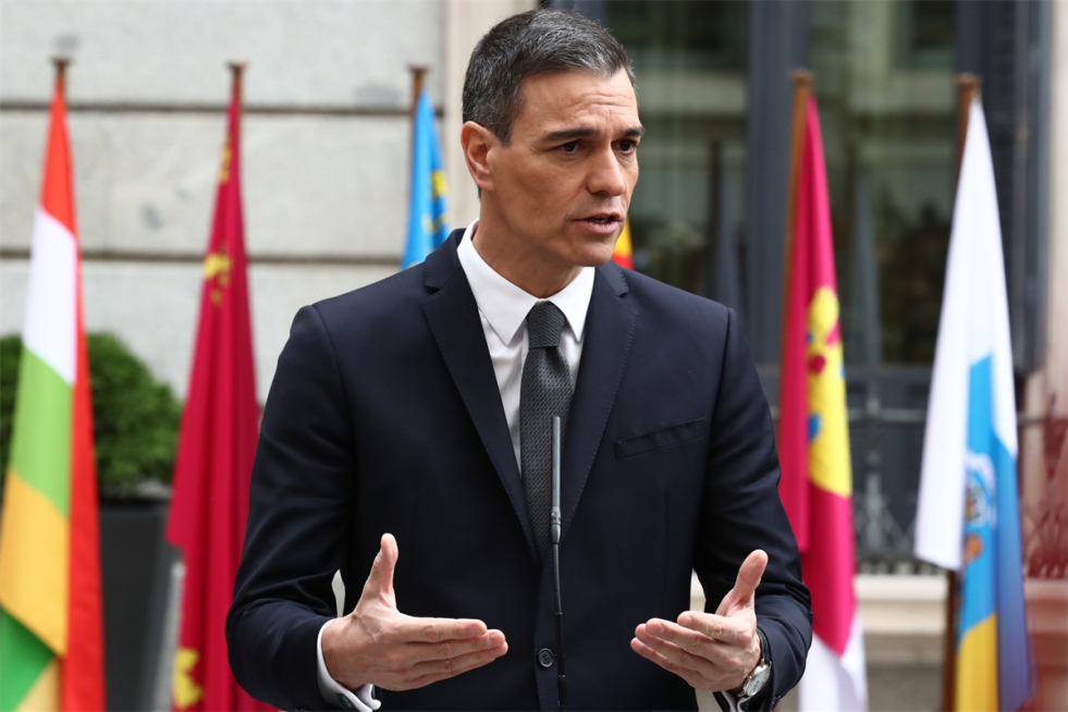 061223 Sánchez declaraciones Dia Constitucion