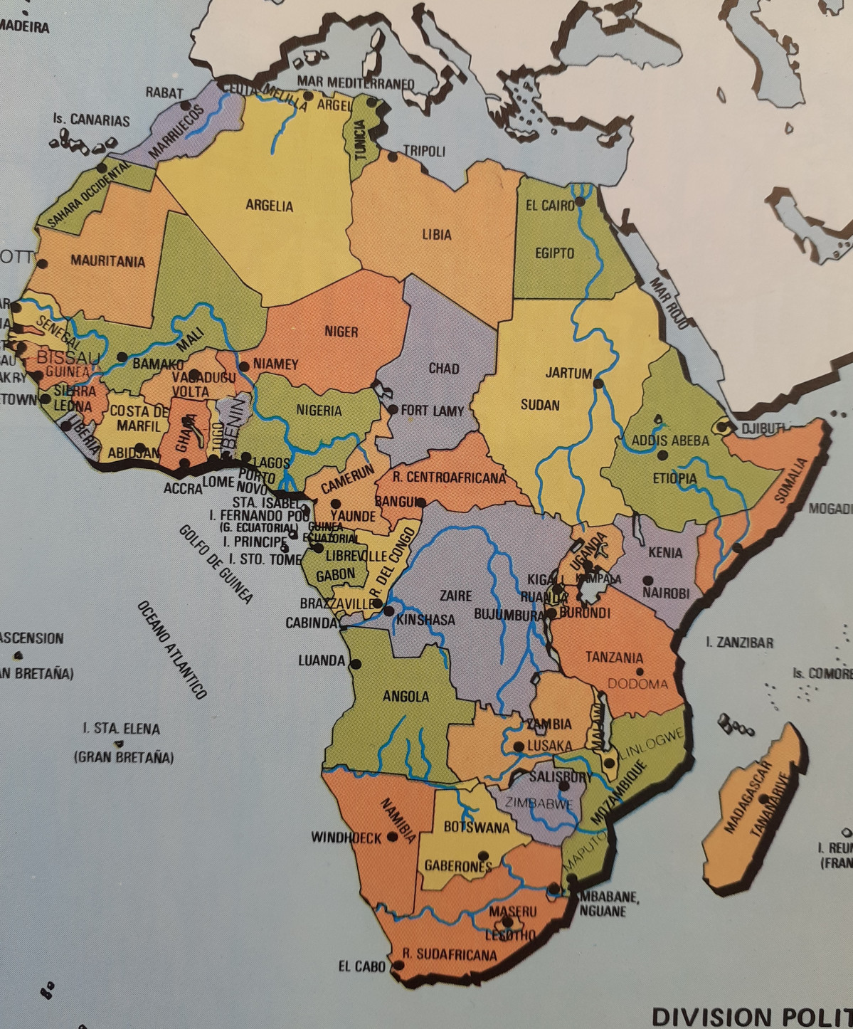 Paises de u00c1frica