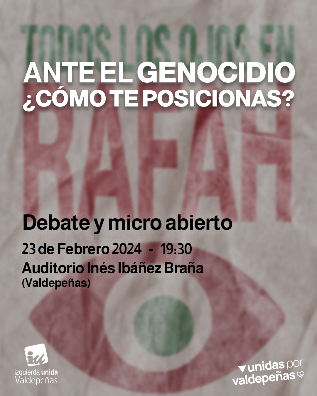 Debate genocidio rafah2