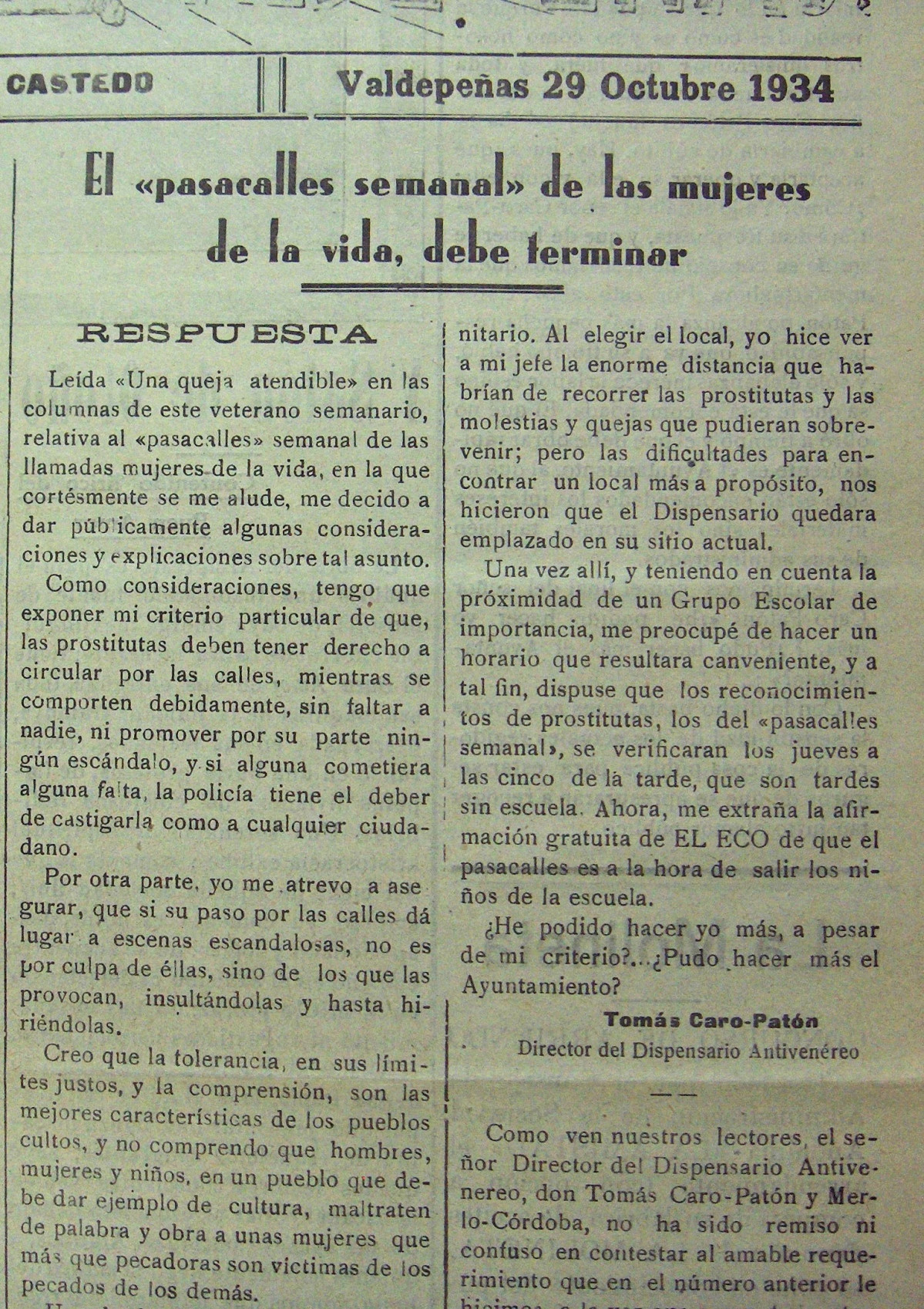 Lu00e1m. 2. El Eco 1934