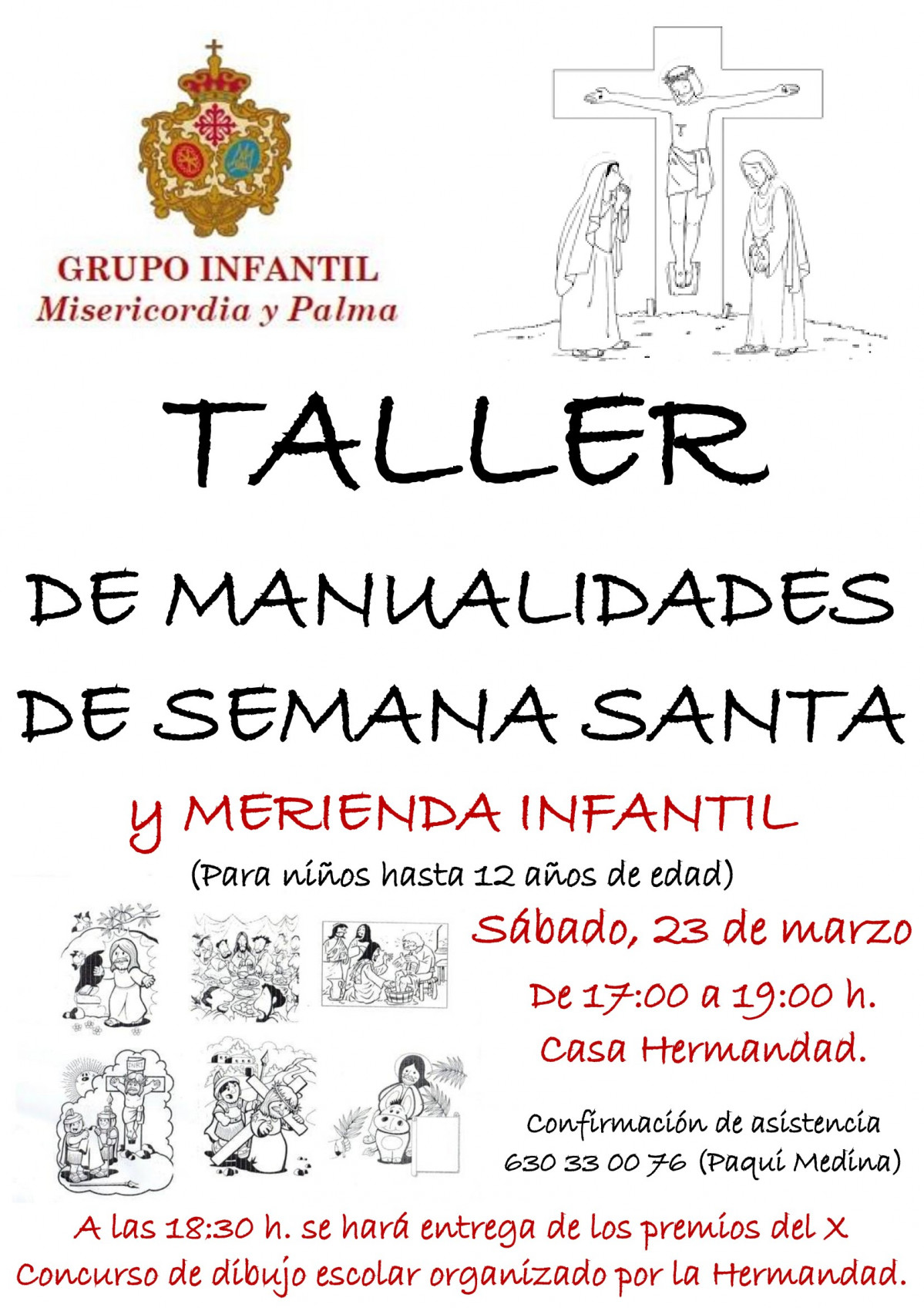 Taller manualidades Semana Santa Grupo Infantil 2024
