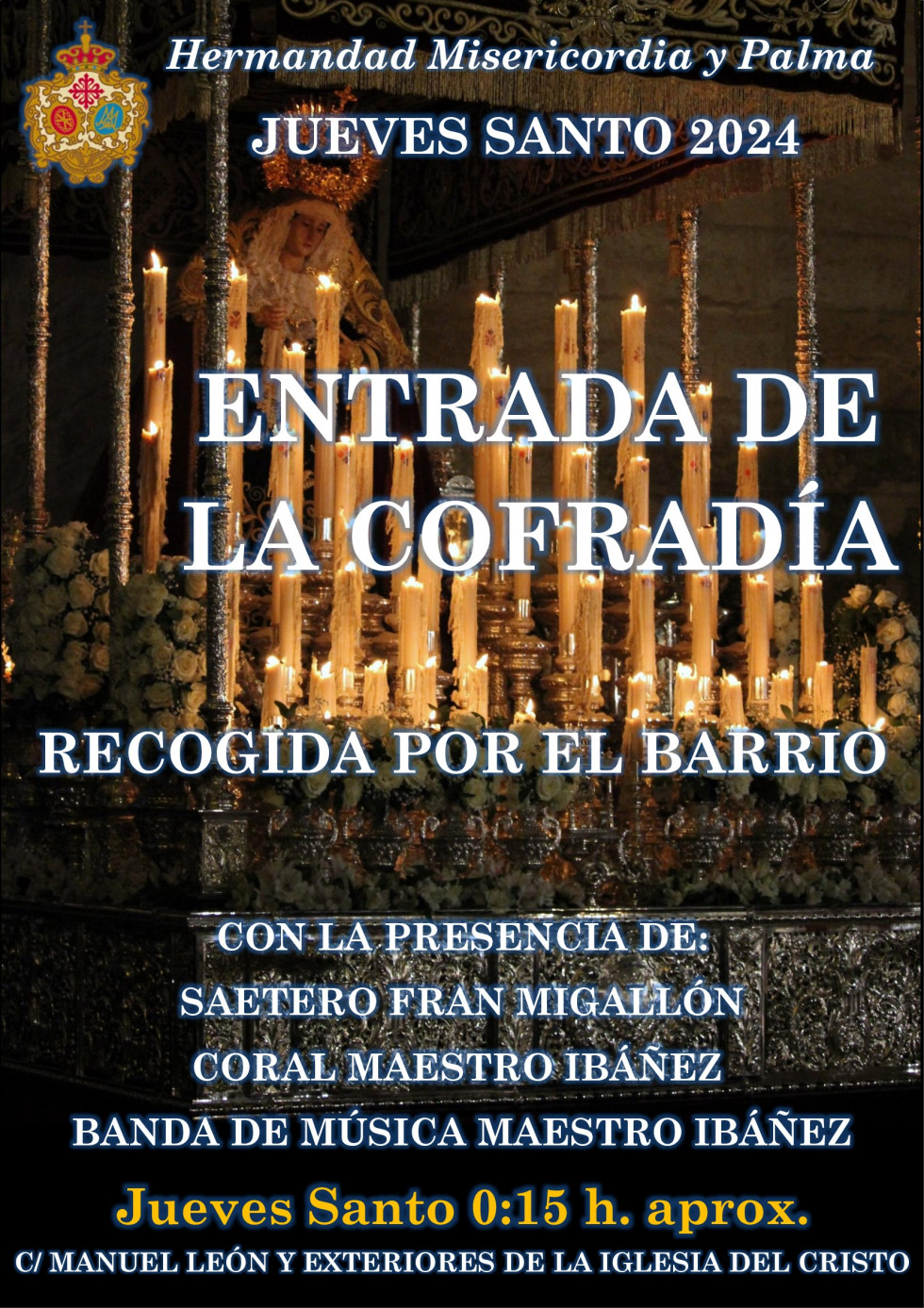 Entrada Cofradía Jueves Santo 2024