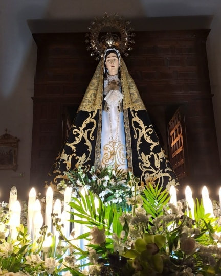 Virgen Dolorosa San Carlos del Valle