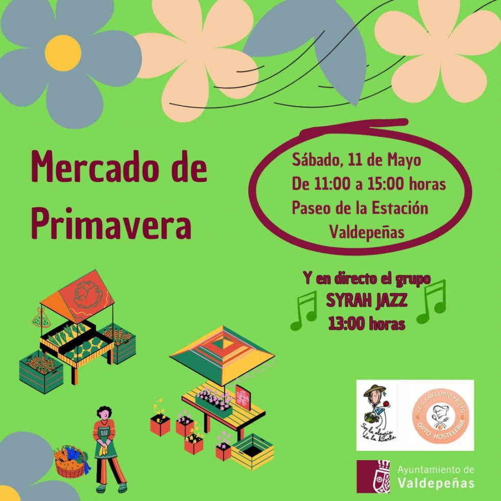 Mercadillo primavera mayo 2024