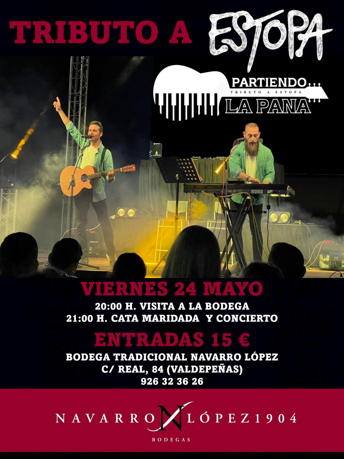 Concierto Partiendo la pana