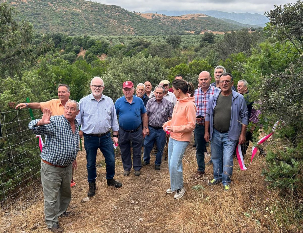 Casto Sánchez en nueva ruta senderista Valle de Alcudia 1