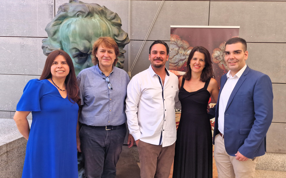 Agustín Espinosa en presentación Festival Cine Almagro 1