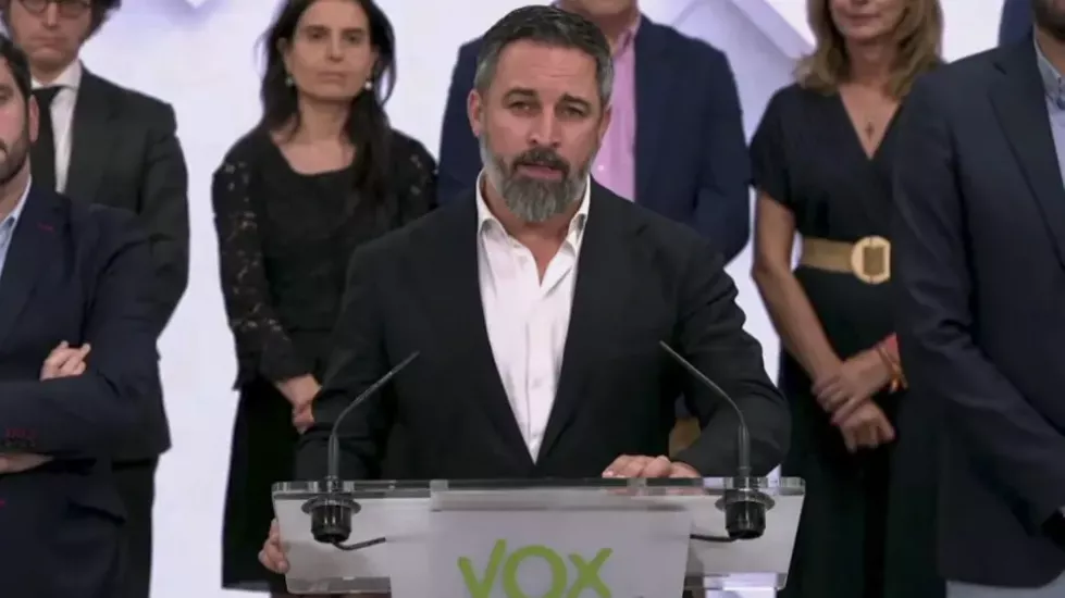 Santiago abascal lider de vox