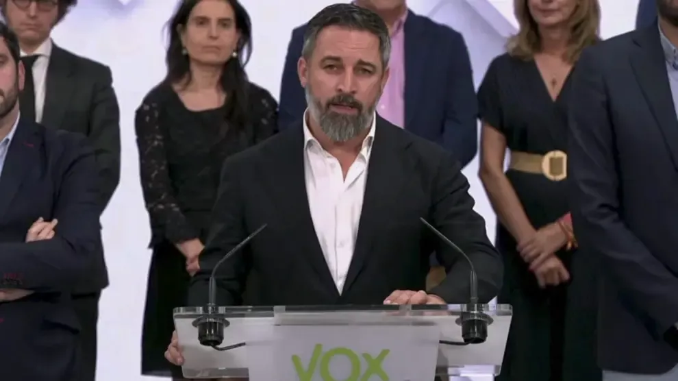Santiago abascal lider de vox