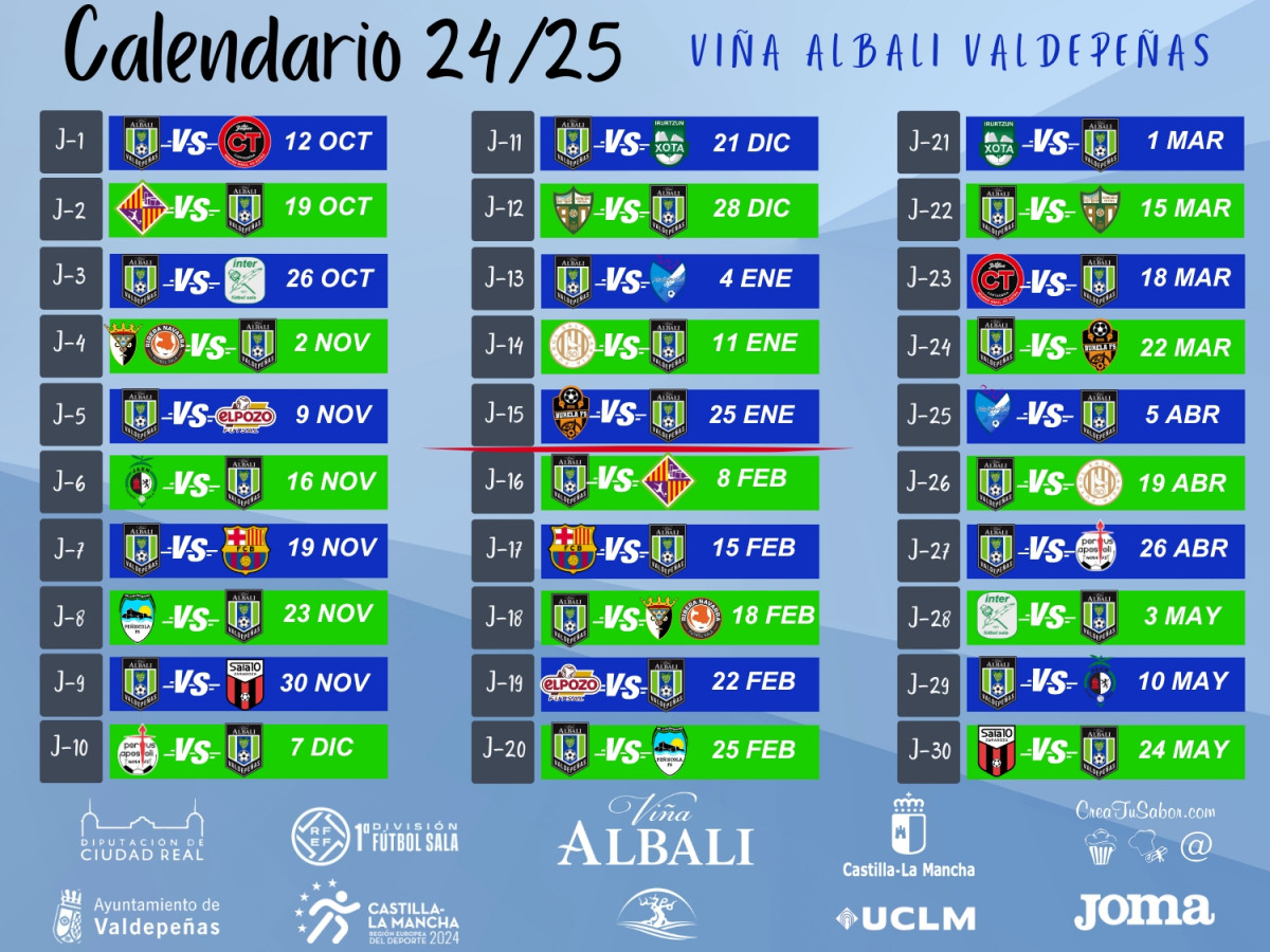 Calendario 2024 2025
