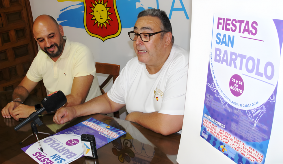 Santiago López y Gabriel Onsurbe presentaron San Bartolo