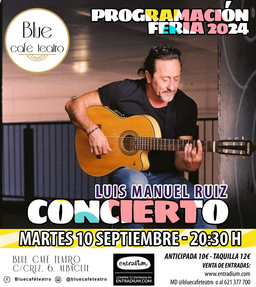 Cartel concierto Albacete