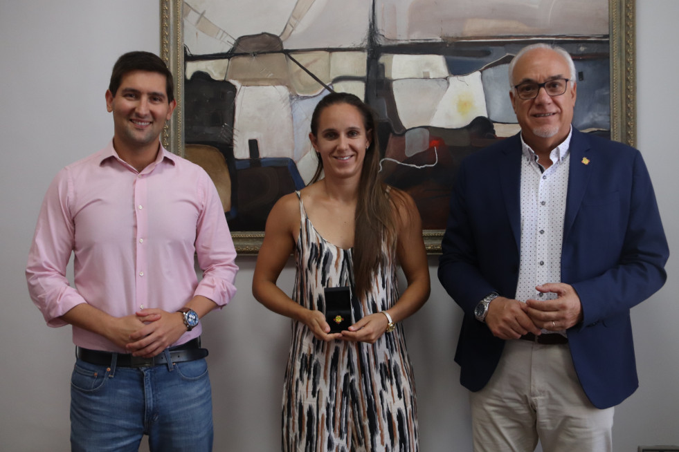 Recibimiento a Sonia Molina tras los JJ.OO. de París 2024 (5)