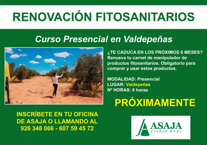 CURSO RENOVACION FITO VALDEPEÑAS