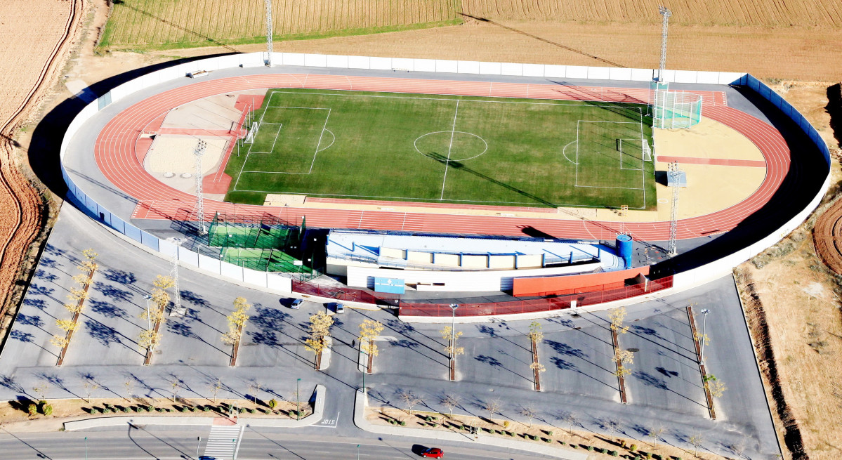 Pista de Atletismo   vista au00e9rea